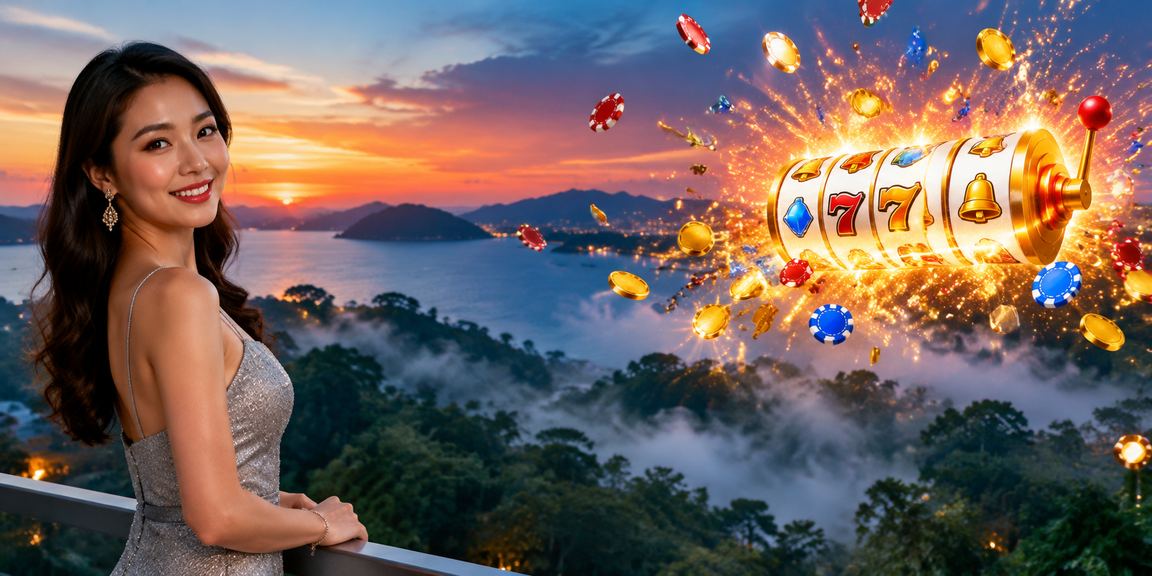 Pemain di Kota Kinabalu menikmati permainan slot kasino dalam talian melalui 58000