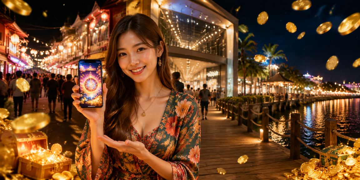 Antara muka aplikasi kasino 58000 di Melaka